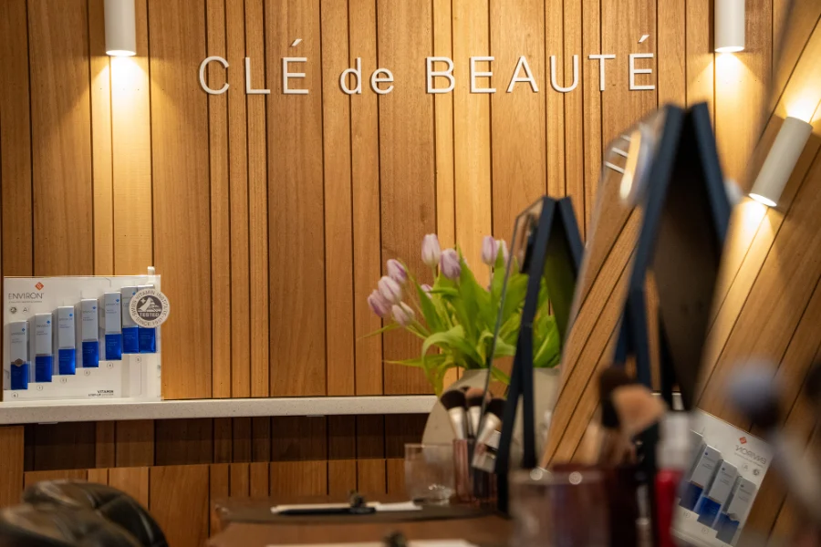 Het salon van Clé de Beauté